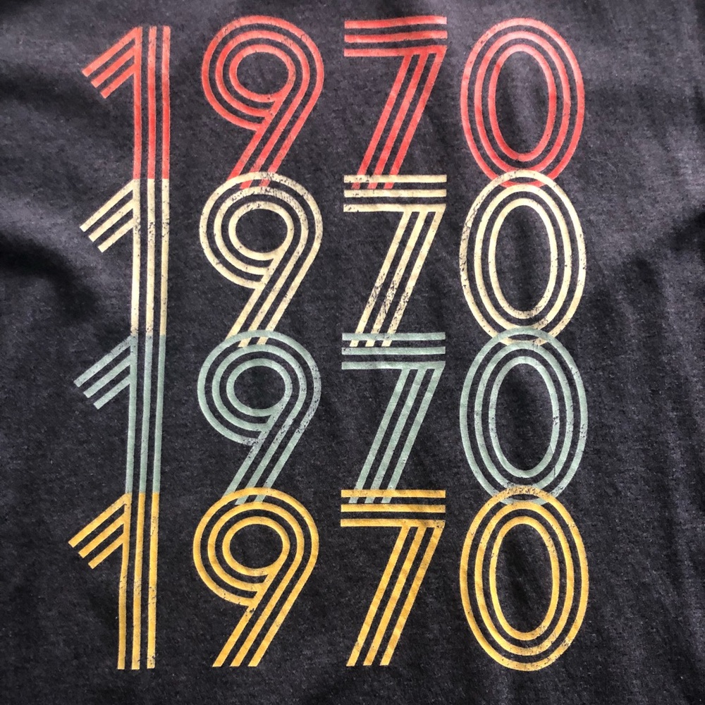 Retro Inspired Cotton Blend T-shirt